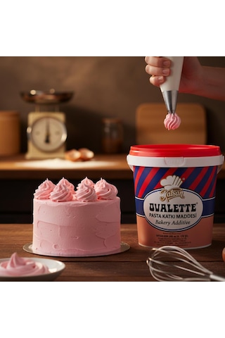 Ovalette Katkı Maddesi 750 G Pandispanya, Kek Ve Sünger Hamur İçin Hacim Artırıcı Stabilizatör