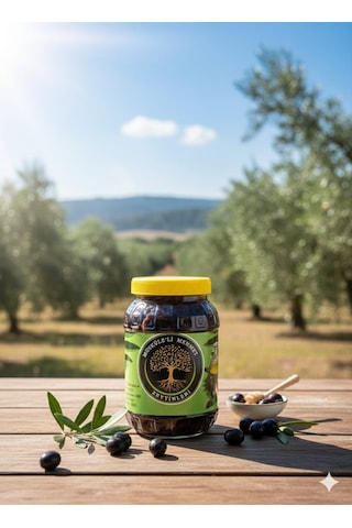 Müşküleli Mehmet Gemlik Sofralık Zeytin 1 KG