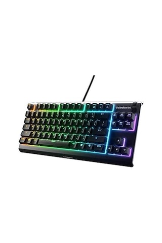Steelseries Apex 3 Tkl Türkçe Gaming Klavye - 8 Bölge Rgb Aydınlatma - Ip32 Sıvı Dayanıklılık
