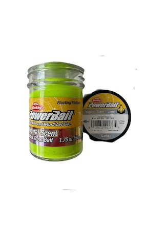 Berkley Power Bait Natural Scent Glitter Chartreuse Garlic Berkley Power Bait Natural Scent Glitter Chartreuse Garlic
