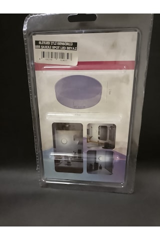 Sensörlü Usb Şarjlı Spot Led 2'li