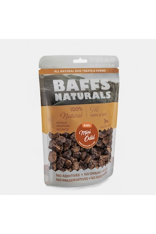 Baffs Naturals Kuzu Mini Atıştırmalık Köpek Ödül Maması 100 G