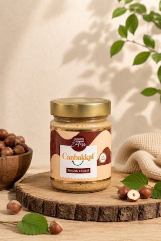 Canbakkal %70 Fındık Ezmesi 300 G Katkısız Sürülebilir Fındık Kreması