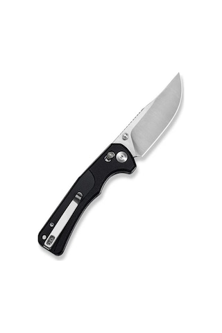 Sencut Slybolt Black G10 Handle Satin Finished 9cr18mov Blade Kamp Çakı Siyah