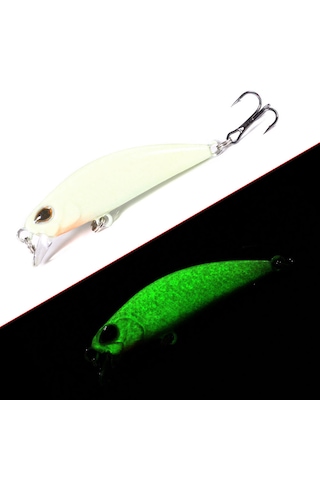 5 Gr, 5 Cm Zıpır Maket Yapay Balık - Balık Yemi-sedef Glow
