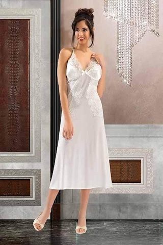 Xses 3001 Kadın Çeyizlik Penye 6'lı Takım-ekru Ekru