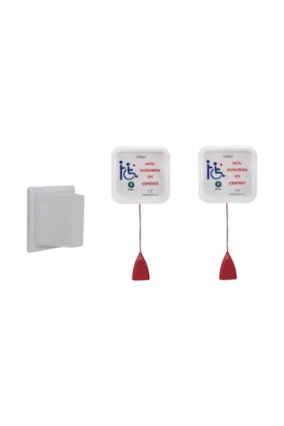 Bay Ve Bayan Engelli Wc Acil Yardım İpli Çağrı Seti