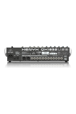 Behringer Qx1832Usb 18 Girişli 3/2-Bus Mikser. Klark Teknik Multi