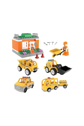 03 614 1010361401002 Double Blocks Kepçeli Dozer Seti