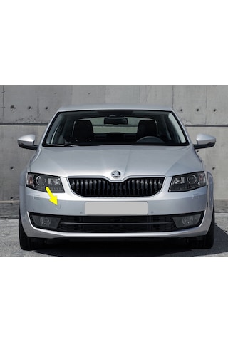 Skoda Octavia 3 2013-2017 Ön Tampon Çeki Demiri Kapağı 5E0807241