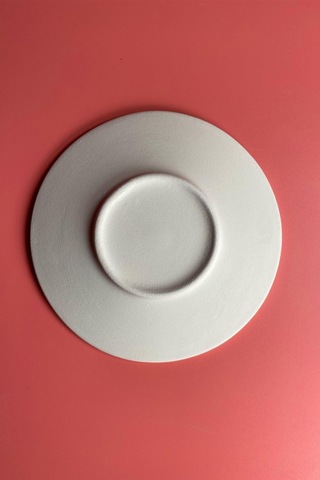 13cm Fincan Tabağı Seramik Bisküvi