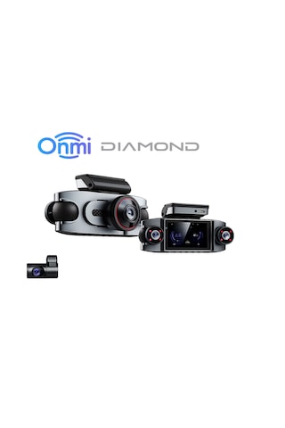 Onmi X16 Ön Ve Arka 4k+2k+2k+2k 4 Wifi Dashcam Araç Kamera