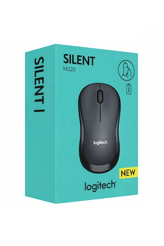 Logitech M220 Sessiz Kablosuz Optik Mouse M220