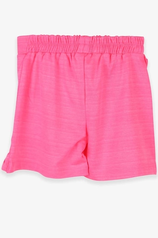 Breeze Kız Çocuk Etek Şort Fırfırlı Kurdeleli 1.5-10 Yaş, Neon Pembe