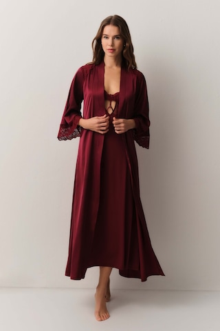 Suwen Honey Uzun Sabahlık St4444615l102 Bordo