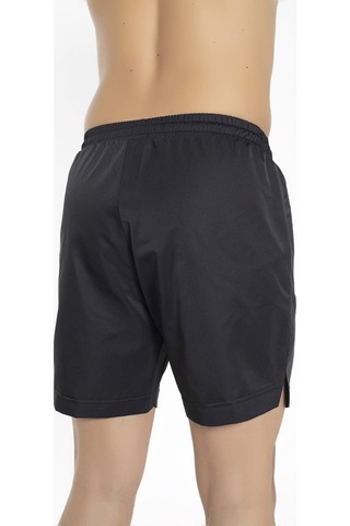 Erkek Maraton Yırtmaçlı Deniz Şortu Siyah