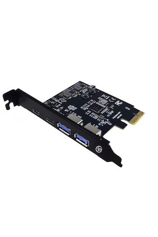 Npo 2ac 4 Portlu 2x Type-c Ve 2x Usb 3.0 5gbps Pcı-e Genişletme Kartı