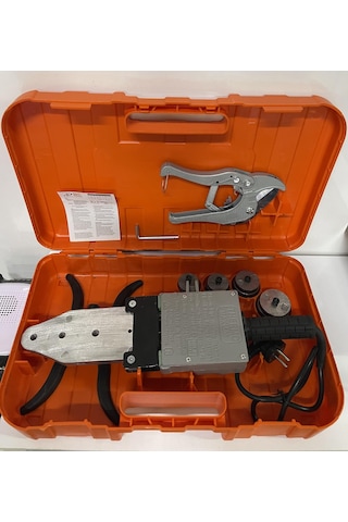 Gönen Döküm 1500 Watt Thermomax Plastik Boru Kaynak Makinası Seti-44865