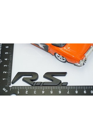 Dk Tuning Rs Bagaj 3m Siyah Metal Logo Arma Renault İle Uyumlu