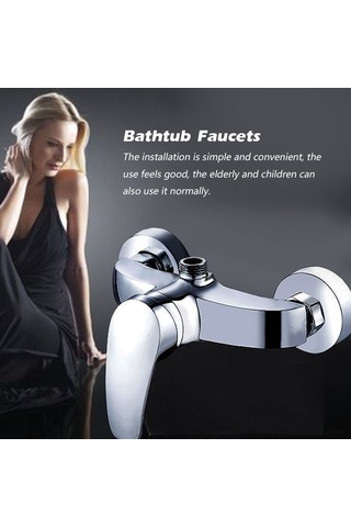 Yaozixa Banyo Duş Kranı, Bakır Materyal, Giriş Aşağı Yönlü, Soğuk/sıcak Su Karıştırıcı, Ev Ve Otel Kullanıma Uygun Diğer