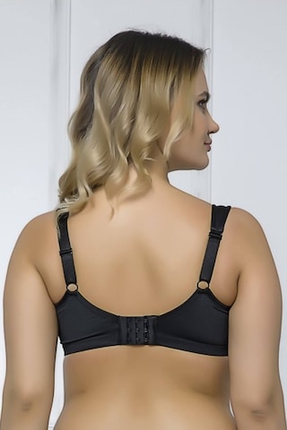 Moonlight 2119 Minimizer Toparlayıcı Balenli Sütyen Siyah