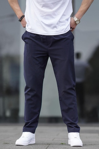 Madmext Lacivert Düz Paça Erkek Pantolon 6530-lacivert Lacivert