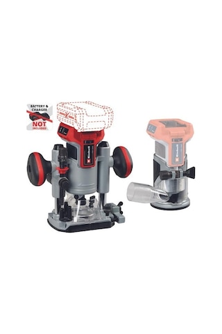 Einhell TP-RO 18 Set Li BL - Solo Kömürsüz Akülü Dik & Kenar Freze Set - 4350410