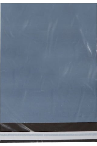 24 Cm X 30 Cm X 5 Cm-100 Adet Cepsiz Kargo Poşeti Gri 1 X 5 100'lü Kargo Poşeti