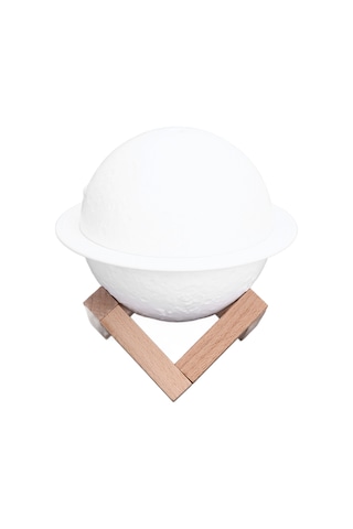 Xindoker 3d Ay 200ml Usb Nemlendirici: Ultrasonik Teknolojiyle Hava Temizleme, Aromaterapi Ve 3 Renkli Gece Lambası - Ev, Ofis, Araç İçin Sessiz Ve Güvenli