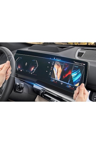 Bmw İx1 Ekran Koruyucu Şeffaf Nano Tam Kaplama Tek Parça