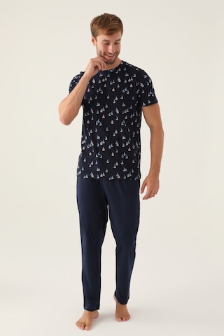 Arnetta Yacht Lacivert Erkek Pijama Takımı 5274-42689 Lacivert