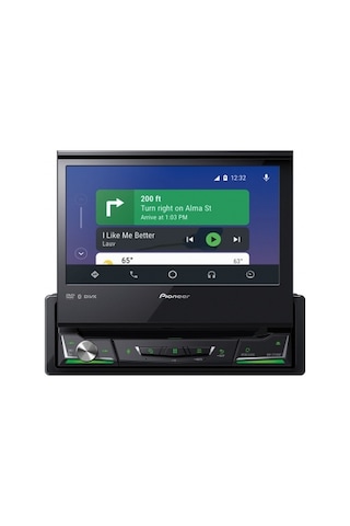 Pioneer Avh Z7250Bt Indash Carplay Multimedya