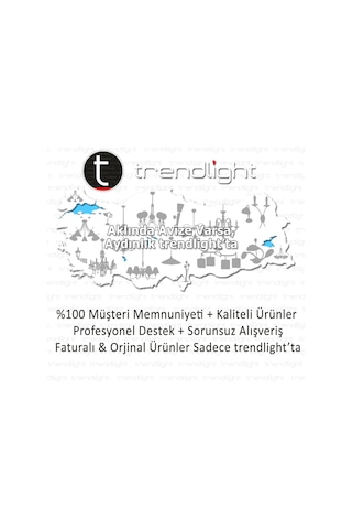 Trendylight Berfin Sarı Renkli Tekli Avize