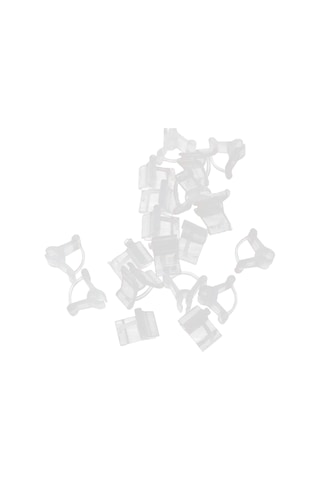 Symbee Bahçe Bitkileri Aşılı Klembi - Reusable Pe Malzeme - 2-4.5mm Fıtö Sağlar - Şeffaf Görünüm - Domates Salatalık Fidanı İçin - 100 Adet/paket