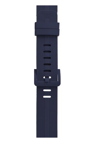 Watch 38mm Kr408 Çizgili Silikon Kordon - Lacivert