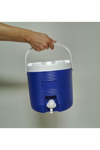 6 Lt Süper Piknik Termos 1010 Super Picnic Cooler Jug Mavi