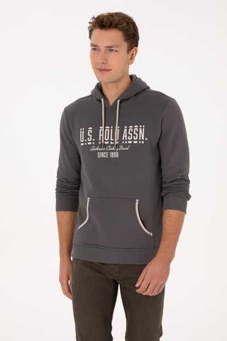 U.s. Polo Assn. Erkek Gri Sweatshirt 50315527-vr024 Grı