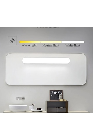 Cata Ct-5249 Şarjlı Led Işık Usb Şarjlı Kablosuz Mıknatıslı Led Lamba 3 Farklı Işık Rengi Siyah