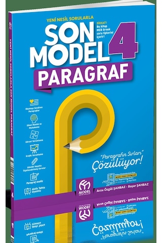 Son Model 4. Sınıf Paragraf Soru Bankası Son Model 4. Sınıf Paragraf Soru Bankası