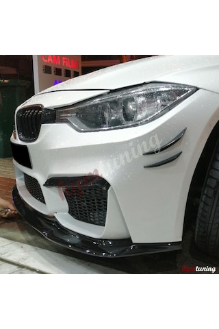 Bmw F30 M3 Ön Lip Abs Plastik Parlak Siyah