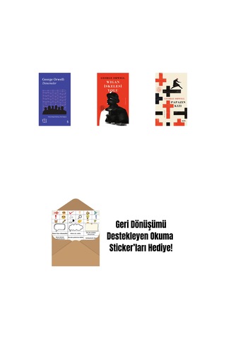 Everest Açıkhava 24 - Denemeler + Wigan İskelesi Yolu + Papazın Kızı Ciltli + Okuma Sticker'ları