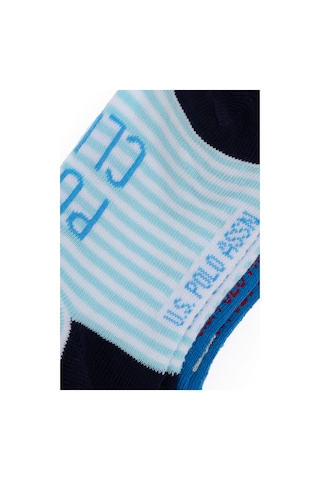 U.s. Polo Assn. Erkek Çocuk Lacivert Çorap Patik 50311346-vr033 Lacivert
