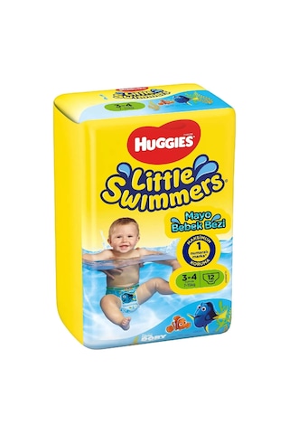 Huggıes Little Swımmers Mayo Bebek Bezi Beden:3-4 7-15kg 72adet 3 Numara 6'lı