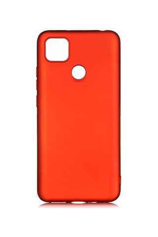 Xiaomi Redmi 10a Kılıf Zore Premier Silikon Kapak Kırmızı