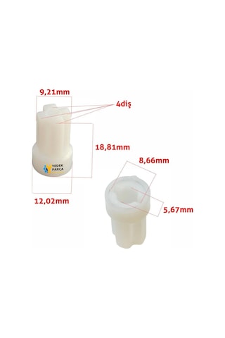 Schafer Uyumlu Meister Mega Blender Parçalayıcı Ayak Dişlisi