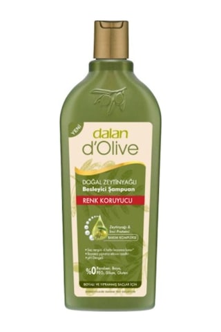 Dalan Dolive Doğal Zeytinyağlı Renk Koruyucu Besleyici Şampuan 400 ML