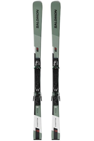 Salomon S/max 8 Unisex Kayak + Bağlaması-l47418600grn Yeşil