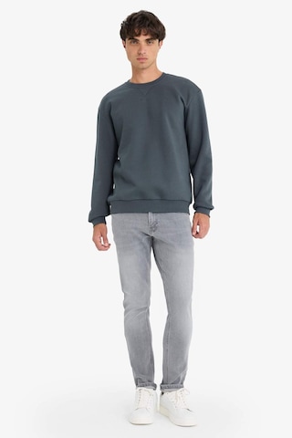 Defacto Regular Fit Bisiklet Yaka Basic Düz Kalın Sweatshirt T3777az25auar184 Antrasit