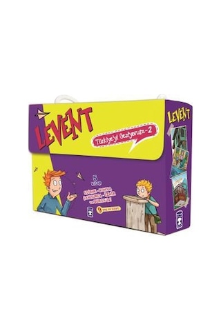 Levent Türkiyeyi Geziyorum 2 Set - 5 Kitap
