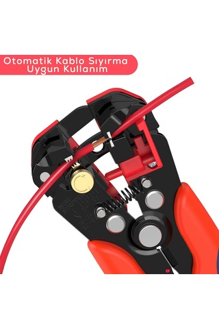 7 İnç Kablo Soyucu Ve Kesici Pense 5250 79859817